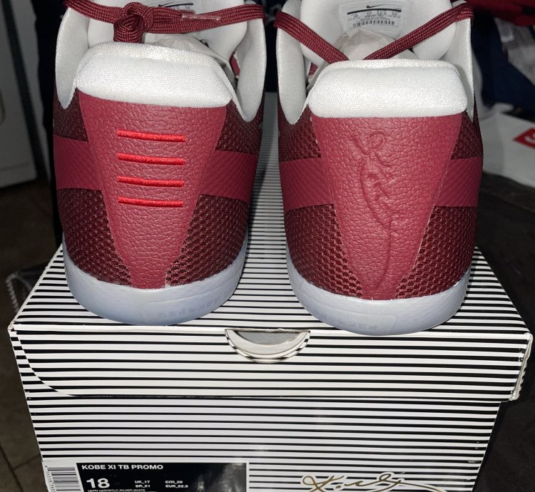 Nike Kobe 11 Low Tb Maroon Kobe Xi Size 18 New