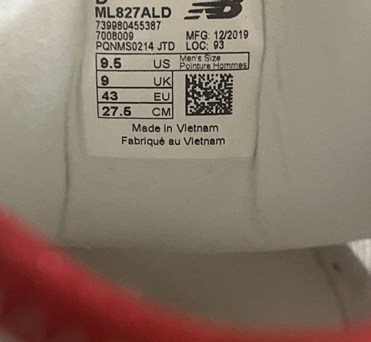 New Balance Aime Leon Dore 827 Abzorb