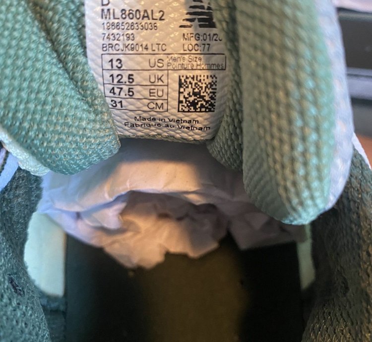 New Balance Aime Leon Dore 860 V2 - Green