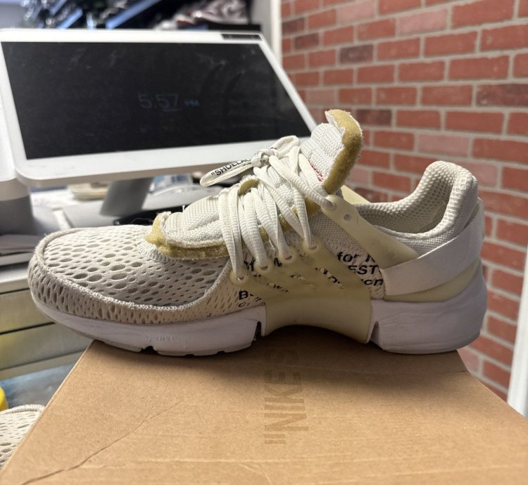Off-white Air Presto White Size 10 Aa3830-100 Used