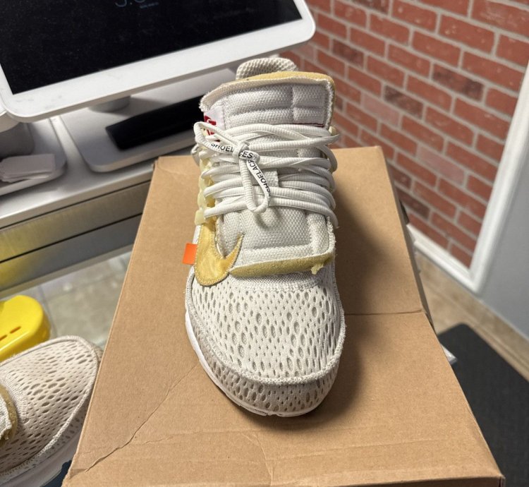 Off-white Air Presto White Size 10 Aa3830-100 Used