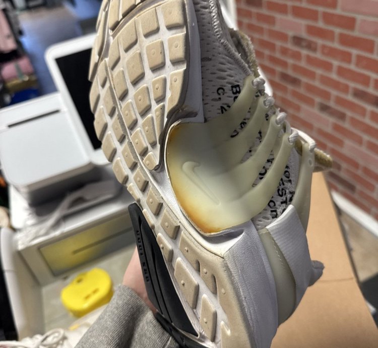 Off-white Air Presto White Size 10 Aa3830-100 Used