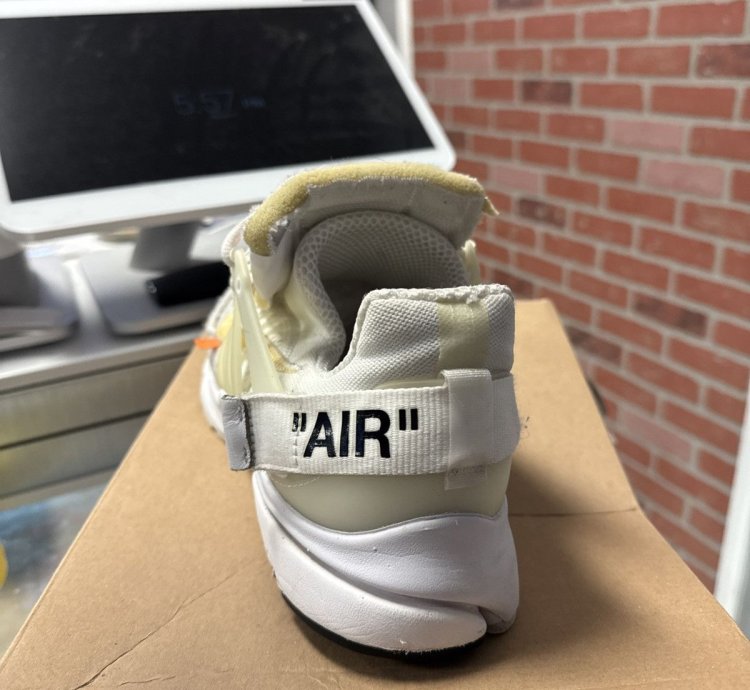 Off-white Air Presto White Size 10 Aa3830-100 Used