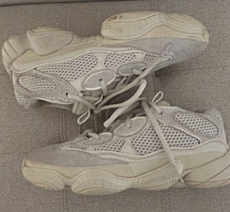Adidas Yeezy 500 Beige Blush Sneakers Shoes Db2908 Size 6 Us