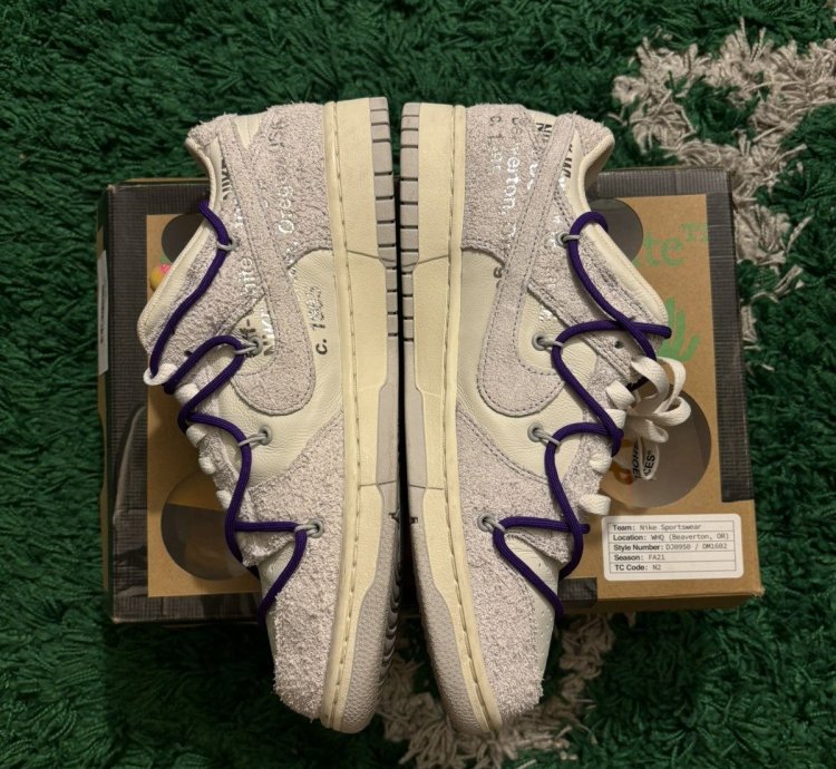 Off-white Dunk Lot 15 Of 50