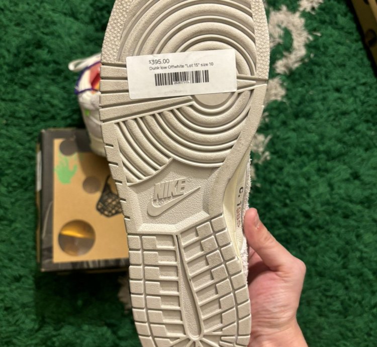 Off-white Dunk Lot 15 Of 50