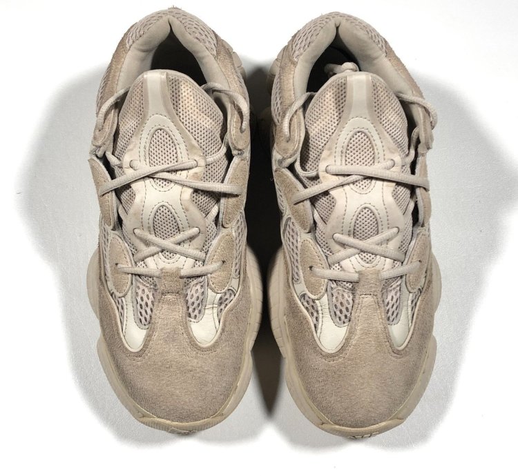 Adidas Yeezy 500 Blush Sneakers Shoes Size 10 Pre Owned