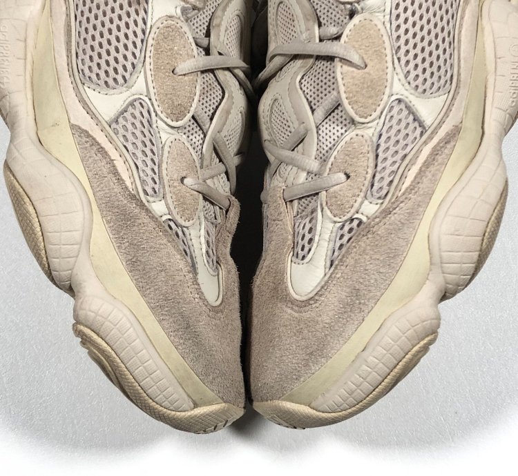 Adidas Yeezy 500 Blush Sneakers Shoes Size 10 Pre Owned