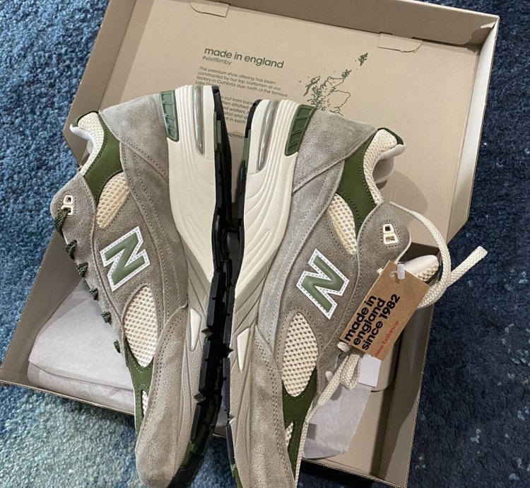 New Balance Aime Leon Dore 991 Grey Green Size 13