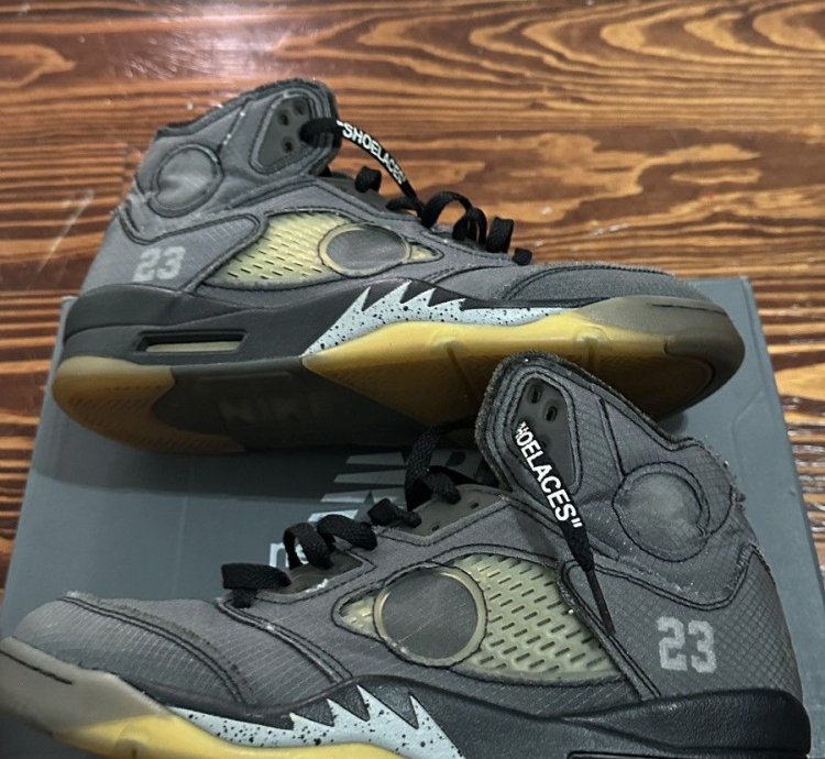 Off-white Jordan 5 Muslin