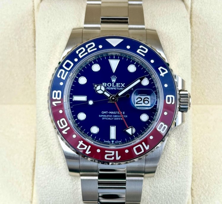 Rolex Gmt-master Ii New 2024 Gmt-master Ii Pepsi 40mm 126719blro White Gold Oyster