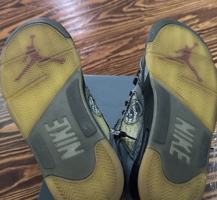 Off-white Jordan 5 Muslin
