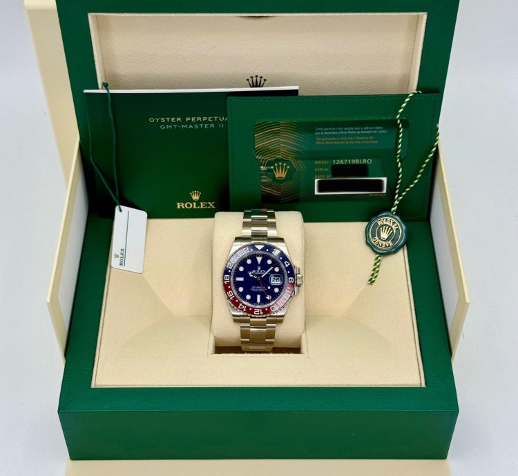 Rolex Gmt-master Ii New 2024 Gmt-master Ii Pepsi 40mm 126719blro White Gold Oyster