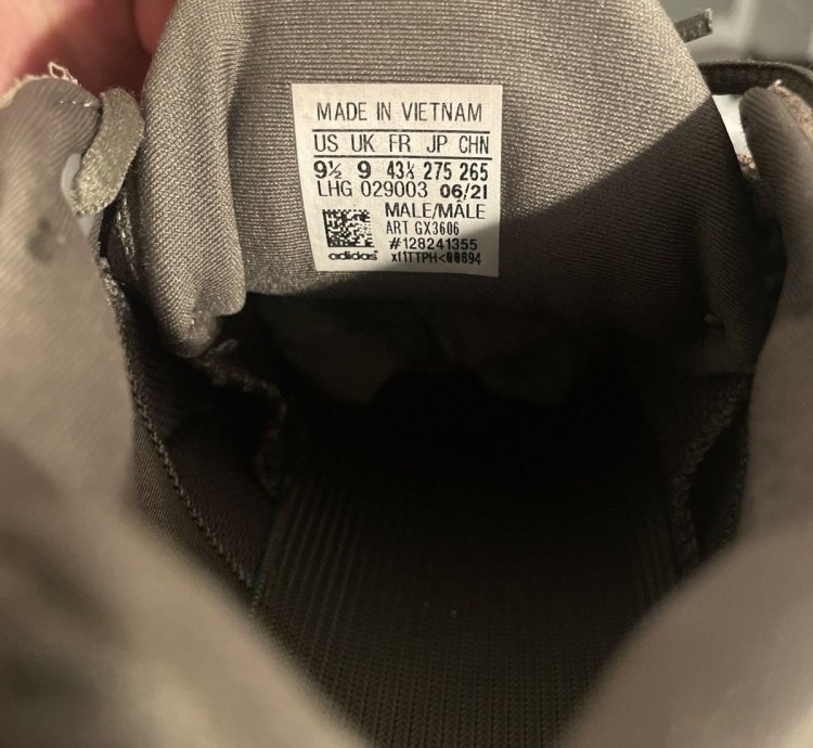 Adidas Yeezy 500 Clay Brown - Size 9 5