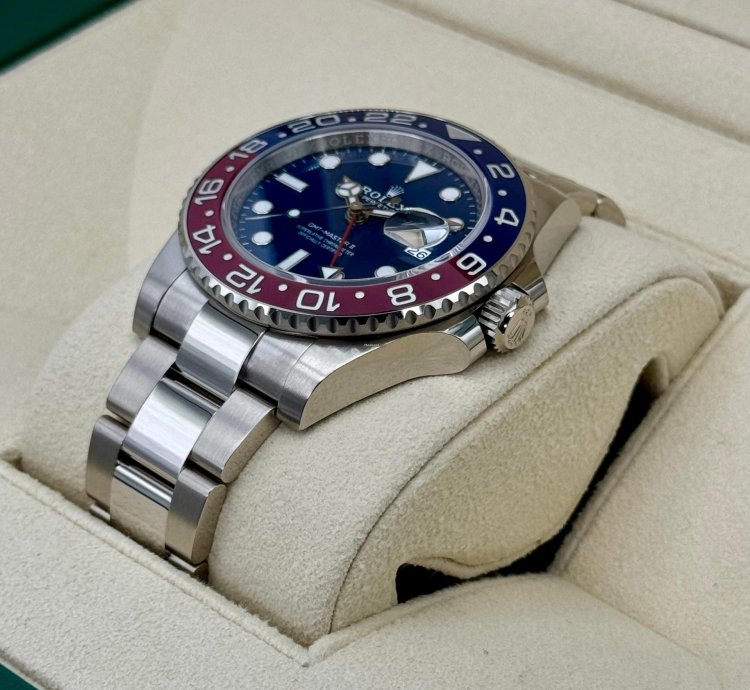 Rolex Gmt-master Ii New 2024 Gmt-master Ii Pepsi 40mm 126719blro White Gold Oyster