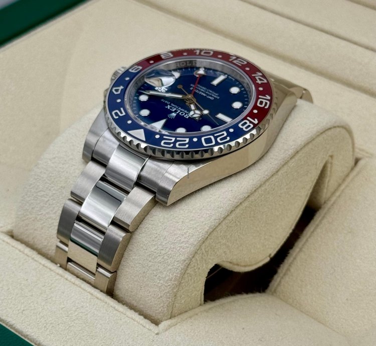 Rolex Gmt-master Ii New 2024 Gmt-master Ii Pepsi 40mm 126719blro White Gold Oyster
