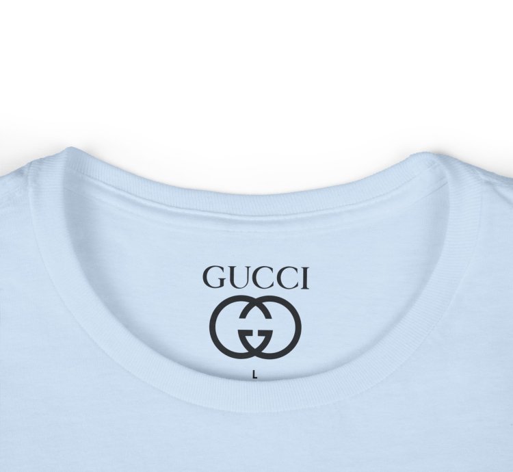 Gucci Women Light Blue T-shirt - Size Usa
