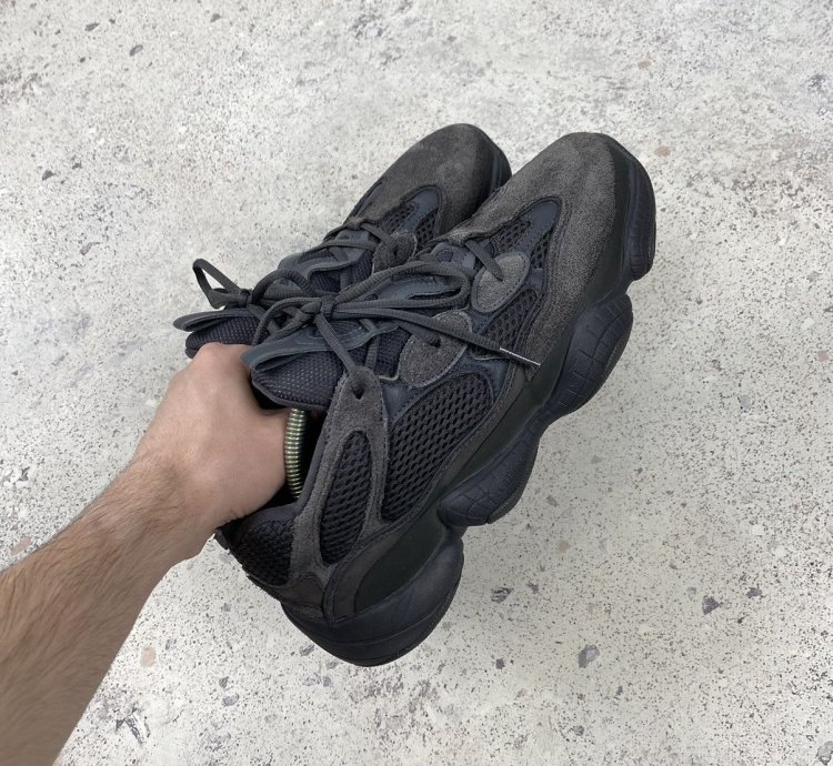 Adidas Yeezy 500 Low Utility Black Kanye West Us9 F36640