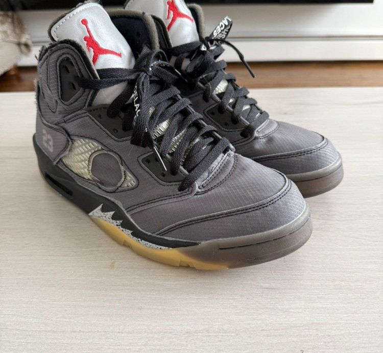 Off-white Jordan 5 Muslin Box With Receipts