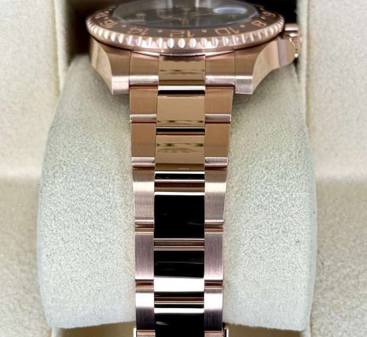 Rolex Gmt-master Ii New 2024 Gmt-master Ii Rootbeer 40mm 126715chnr Rose Gold