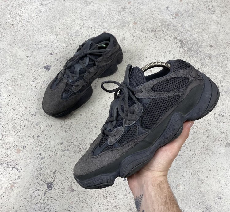 Adidas Yeezy 500 Low Utility Black Kanye West Us9 F36640