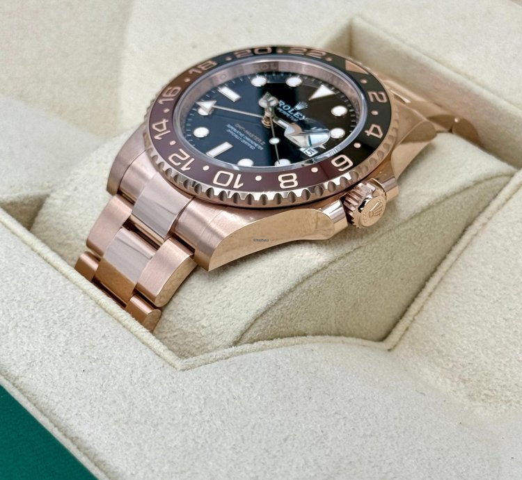 Rolex Gmt-master Ii New 2024 Gmt-master Ii Rootbeer 40mm 126715chnr Rose Gold