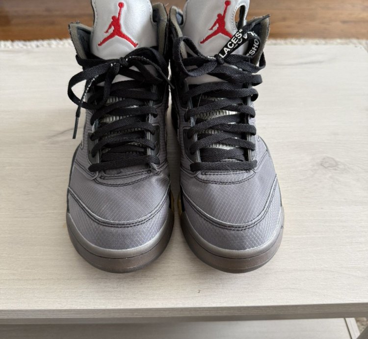 Off-white Jordan 5 Muslin Box With Receipts