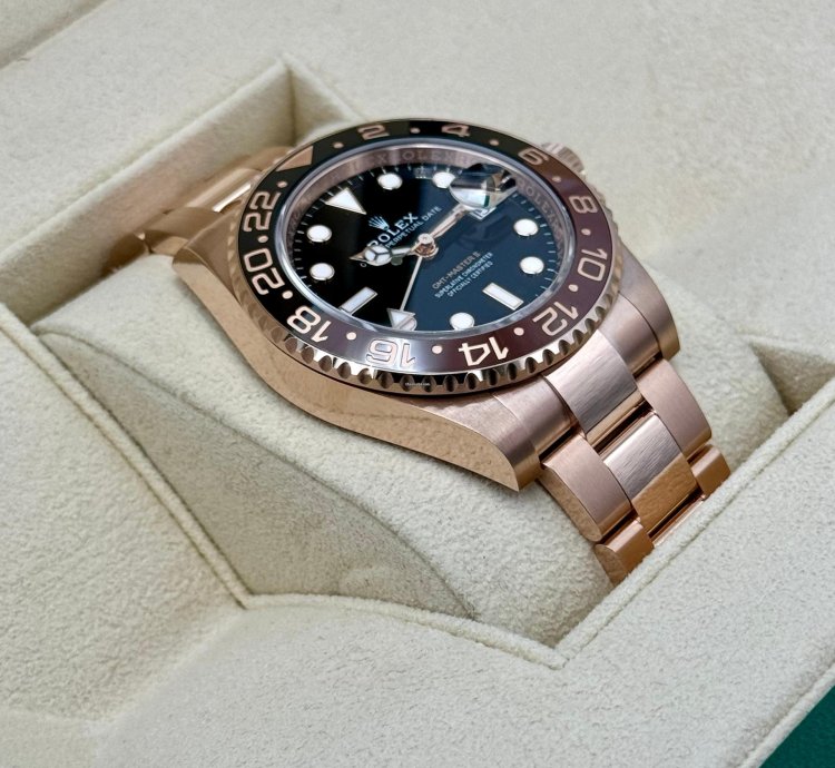 Rolex Gmt-master Ii New 2024 Gmt-master Ii Rootbeer 40mm 126715chnr Rose Gold