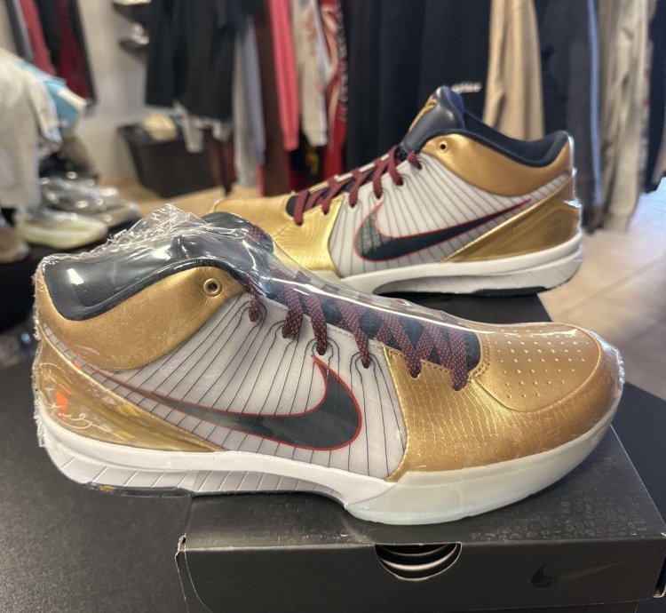 Nike Kobe 4 Gold Medal 2024 Size 12 Og All