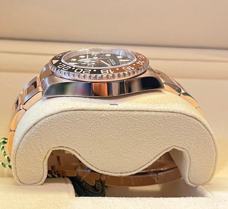 Rolex Gmt-master Ii New 2025 march Rose Gold 126715chnr