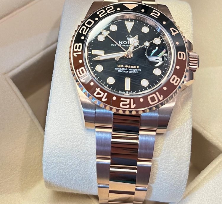 Rolex Gmt-master Ii New 2025 march Rose Gold 126715chnr