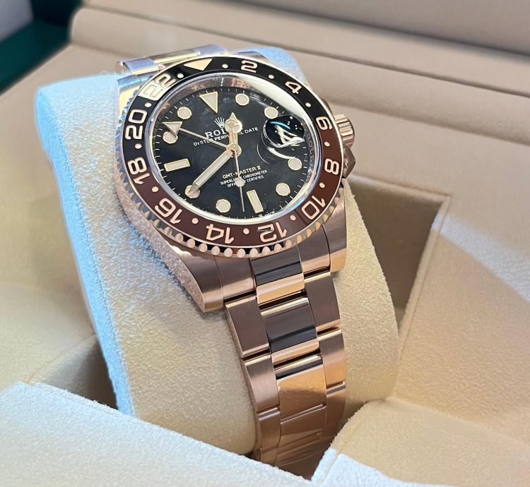 Rolex Gmt-master Ii New 2025 march Rose Gold 126715chnr