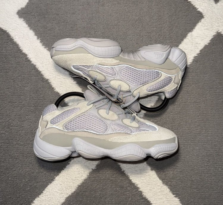 Adidas Yeezy 500 Stone Salt Sneakers Ie4783 Bnwt 7 Us