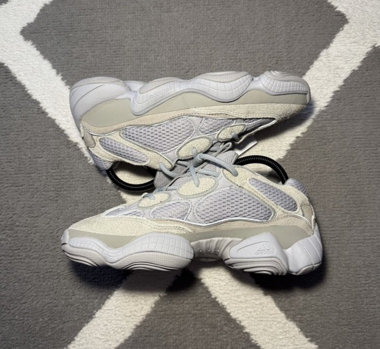 Adidas Yeezy 500 Stone Salt Sneakers Ie4783 Bnwt 7 Us