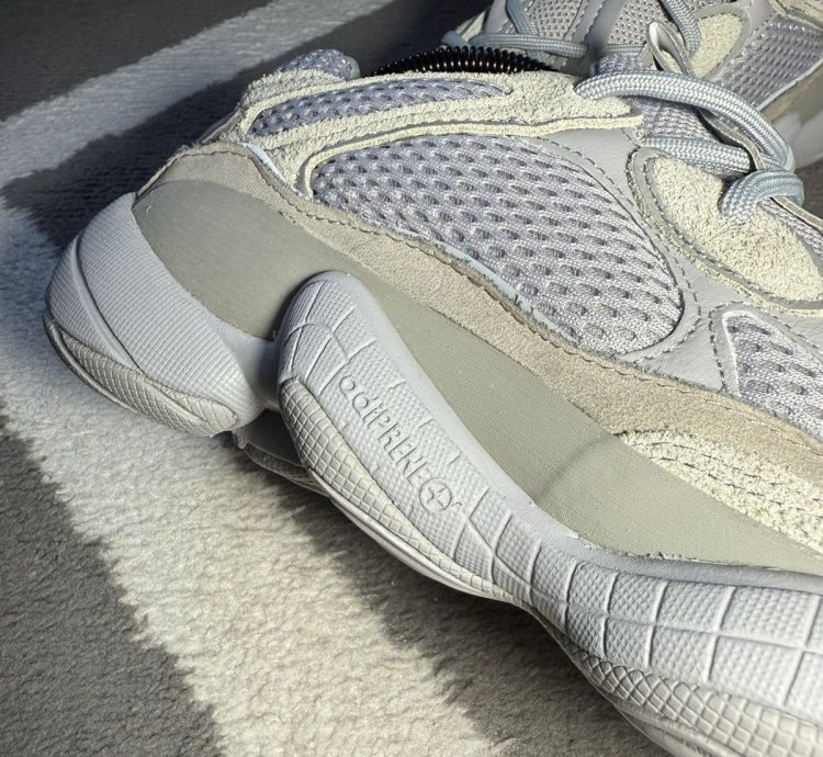 Adidas Yeezy 500 Stone Salt Sneakers Ie4783 Bnwt 7 Us