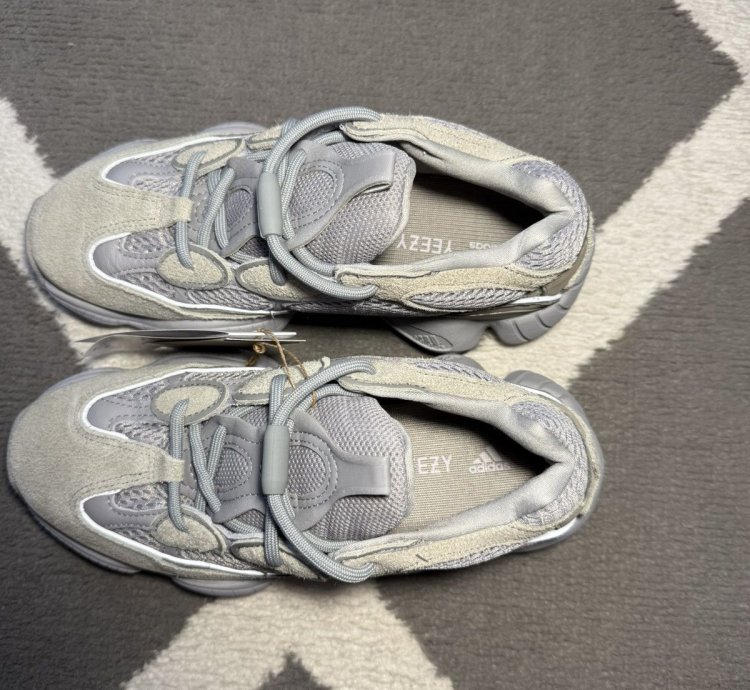 Adidas Yeezy 500 Stone Salt Sneakers Ie4783 Bnwt 7 Us