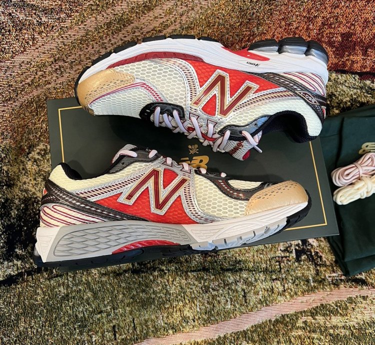 New Balance Ald 860v2 Red Aime Leon Dore 8 5