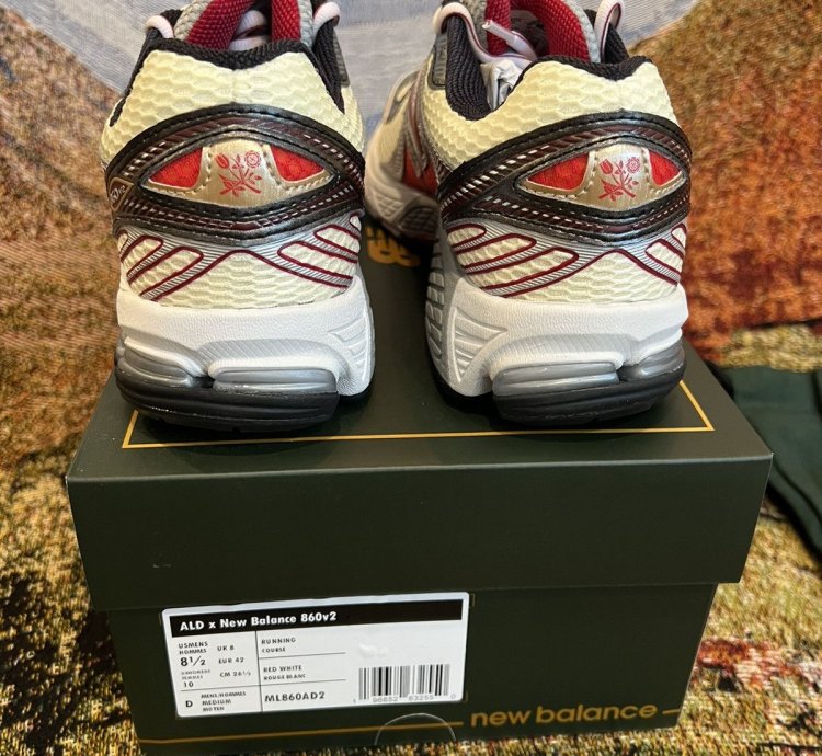 New Balance Ald 860v2 Red Aime Leon Dore 8 5