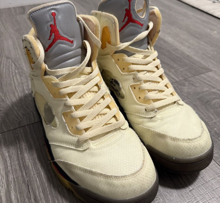 Off-white Jordan 5 Sail