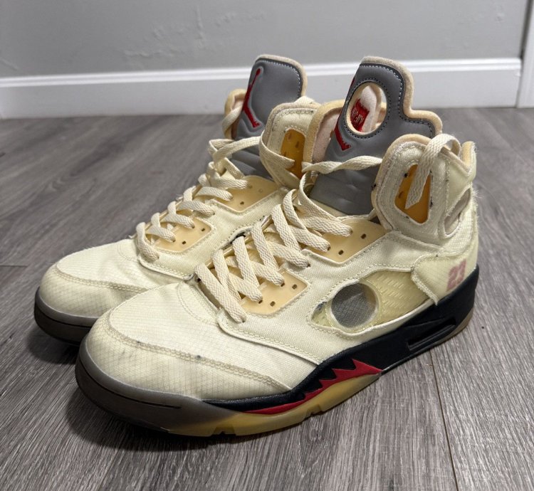Off-white Jordan 5 Sail