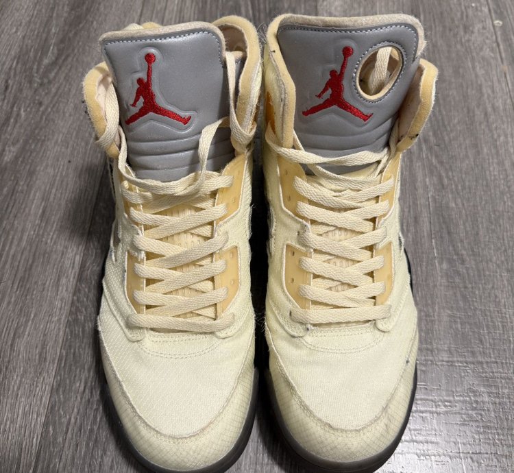 Off-white Jordan 5 Sail