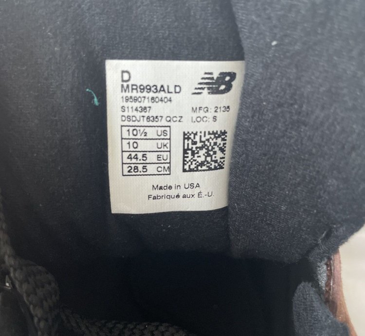 New Balance Ald 993