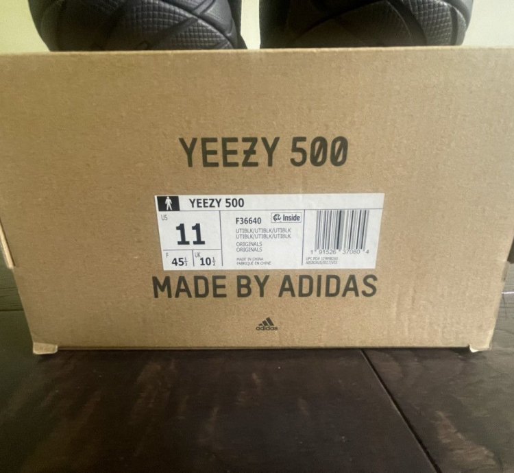 Adidas Yeezy 500 Utility Black