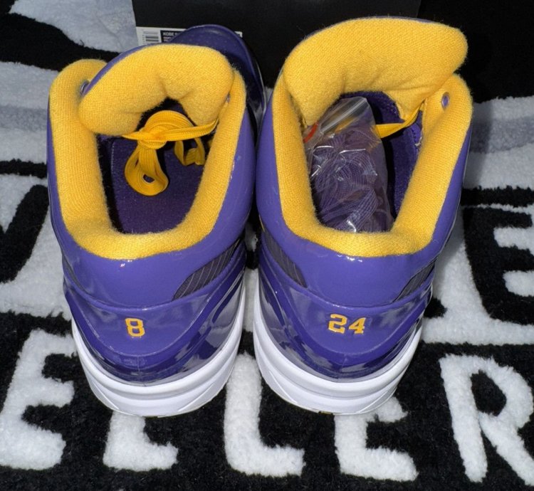 Nike Kobe 4 Protro Undefeated Lakers size 10