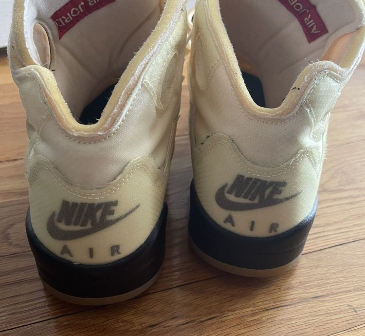 Off-white Jordan 5 Sail Size 10
