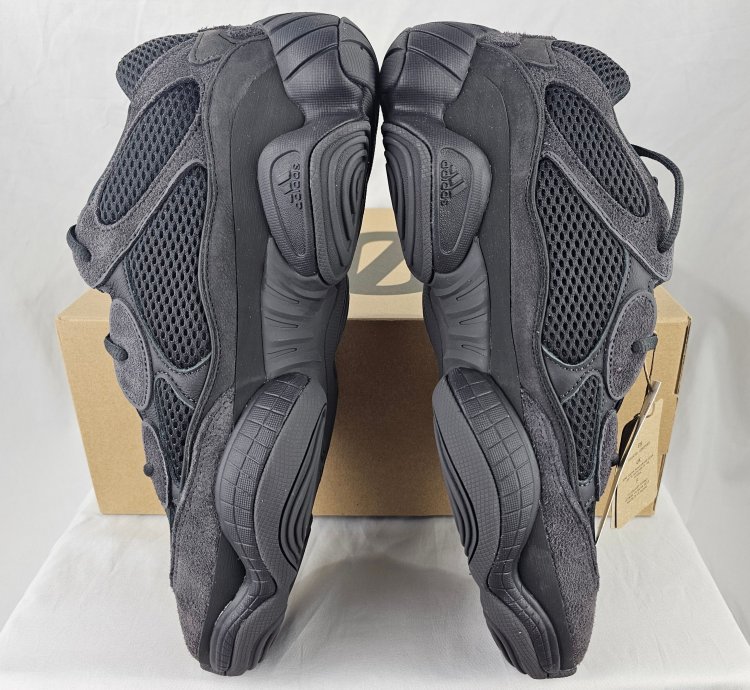 Adidas Yeezy 500 Utility Black By Kanye Men Size 13 5 Us