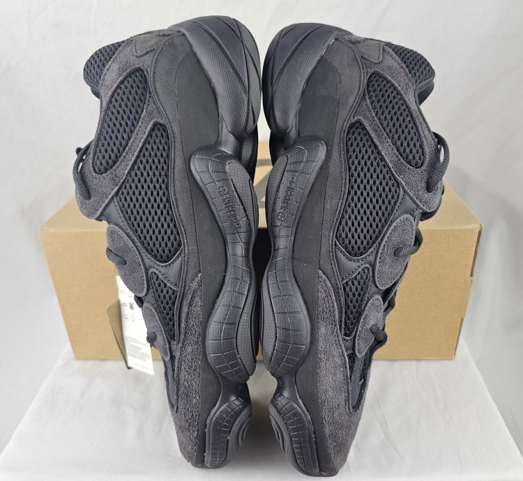 Adidas Yeezy 500 Utility Black By Kanye Men Size 13 5 Us