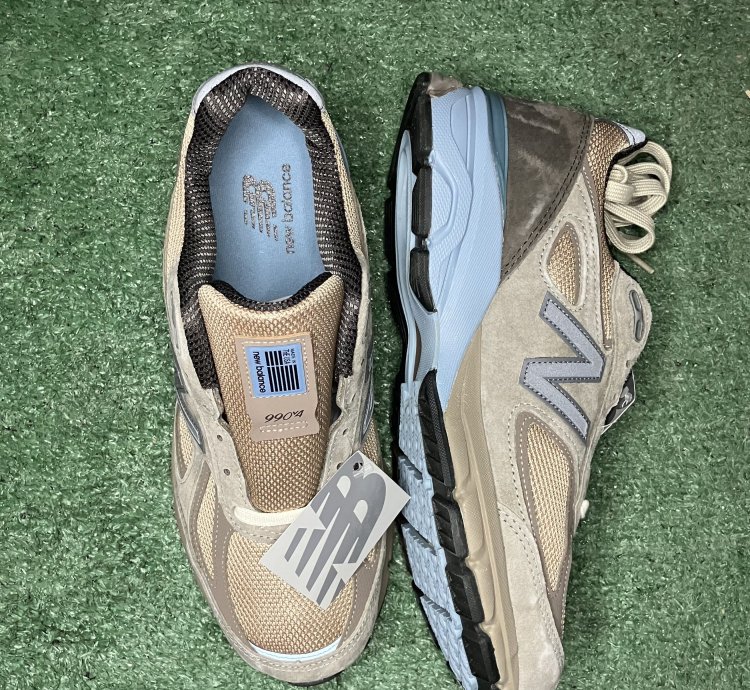 New Balance Auralee Miusa 990v4 Grey Size 10 Ships Asap