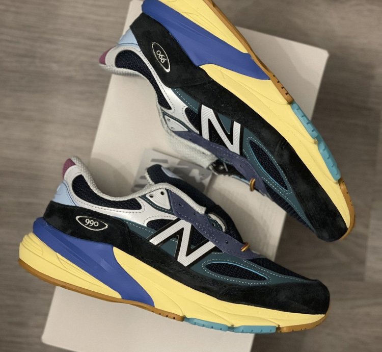 New Balance Baklava 990v6 Lapis Lazuli Size 6m Brand New