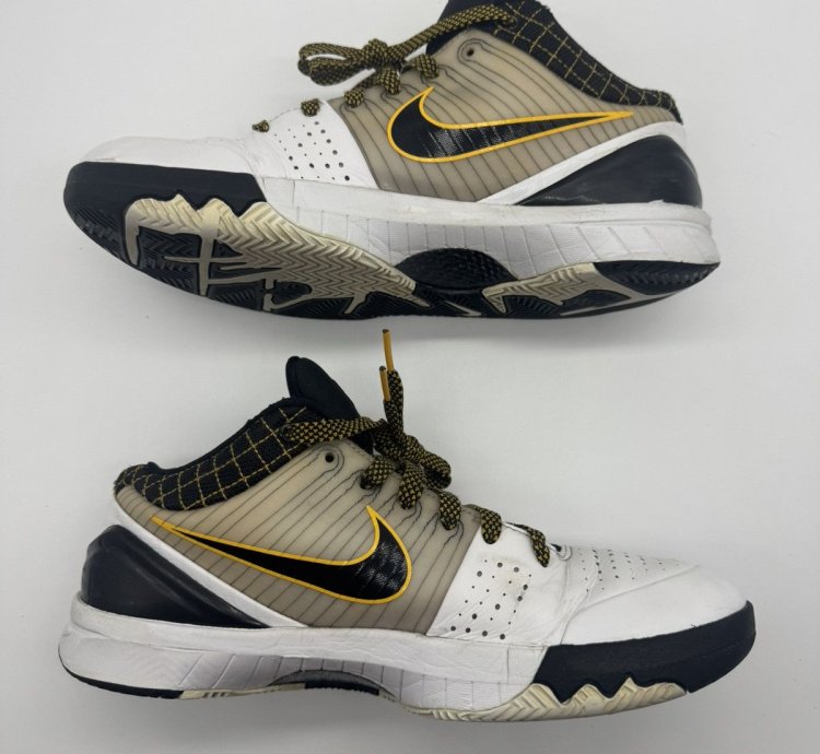 Nike Kobe 4 Protro White Black Del Sol Men Size 8 5